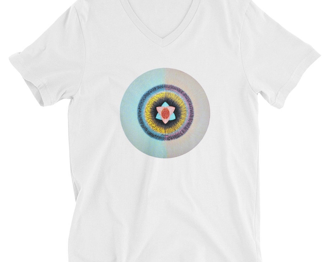Perception - Unisex Short Sleeve V-Neck T-Shirt