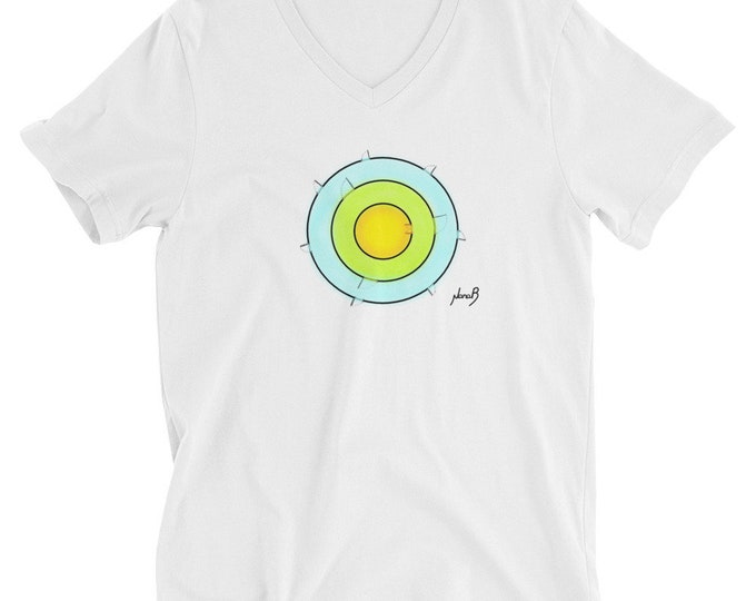 3 Levels of Intimacy - Unisex Short Sleeve V-Neck T-Shirt