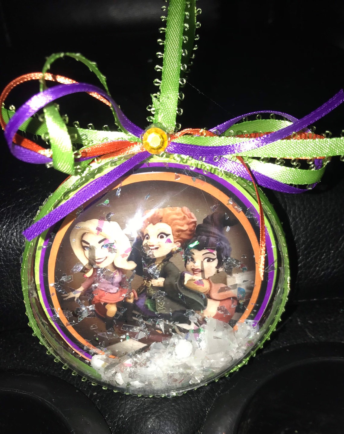 Hocus pocus set of 5 themed ornaments Etsy