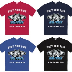 Wolfpack Multiple Shirt Colors Toddler Unisex T-Shirt. ** No Free Shipping- Please Read Description Below**