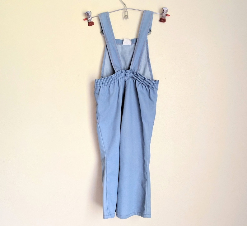 70s Kids Overalls Bootcut Flare Size 2T3T 70s Kids Clothes Vintage Toddler Overalls Toddler Overalls Vintage Toddler Jumpsuit Blue