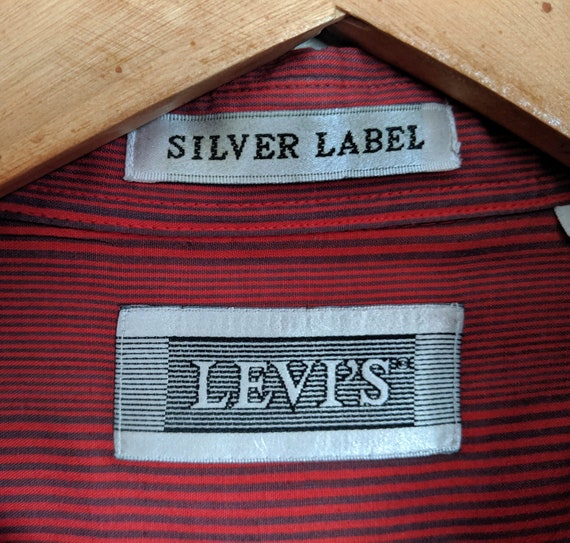 vintage levis shirt labels