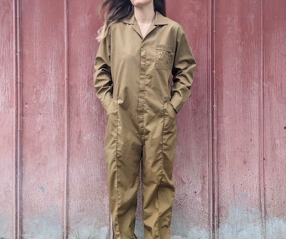 60s Utility Jumpsuit Workwear Men's M/Women's L |