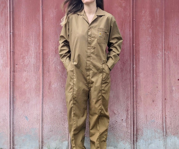 60s Utility Jumpsuit Workwear Men's M/Women's L |