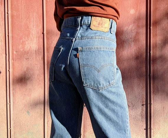 70s Levi's Orange Tab 40519 Distressed RARE 31 x 2