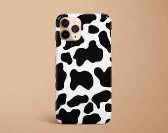 Cow Black and White Cow Print Phone Case Personalized Gift iPhone 16 15 14 Case iPhone 13 Case iPhone 14 Pro Max Case iPhone iPhone 13 Pro
