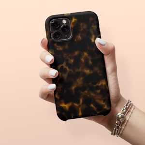 Tortoise Shell Phone Case Boho Personalized Name Gift For Her Phone Case iPhone 14 Case 14 Pro Max Case 14 Pro 13 Pro Max 13 Pro 13 Mini