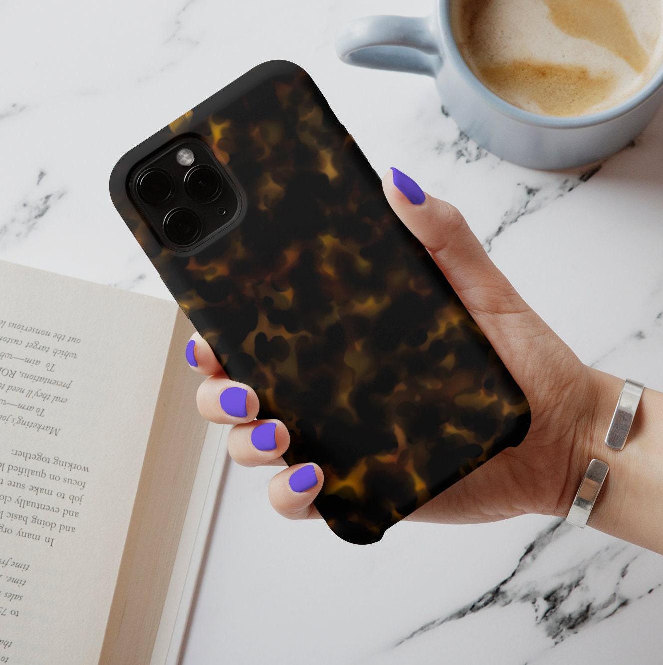 Tortoise Shell Phone Case Boho Personalized Name Gift For Her Phone Case iPhone 14 Case 14 Pro Max Case 14 Pro 13 Pro Max 13 Pro 13 Mini