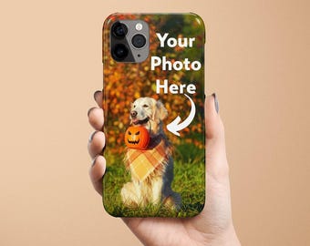 Custom Photo Phone Case Personalized Picture Your Own Photo iPhone 16 15 14 13 12 11  Pro Max Google Pixel 9 8 7 Samsung S24 Plus Gift For