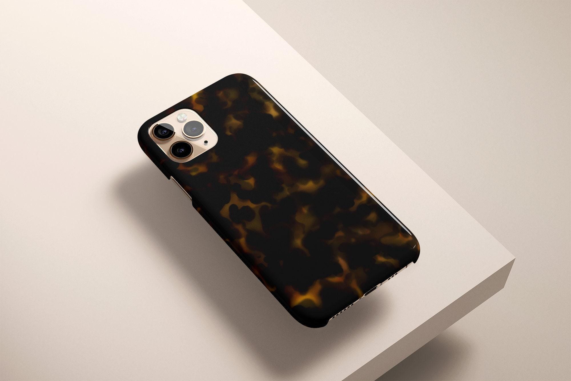 Tortoise Shell Phone Case Boho Personalized Name Gift For Her Phone Case iPhone 14 Case 14 Pro Max Case 14 Pro 13 Pro Max 13 Pro 13 Mini