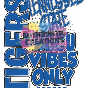 Tennessee State Tigers HBCU Vibes