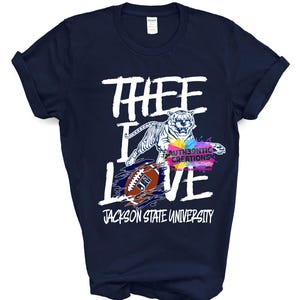 ホワイトジャクソン州立タイガース THEE I LOVE PNG