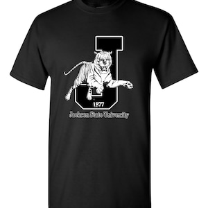 Jackson State Tigers BIG J Black Big J PNG
