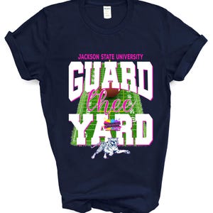 Jackson State Guard thee Yard Rosa OUT PNG