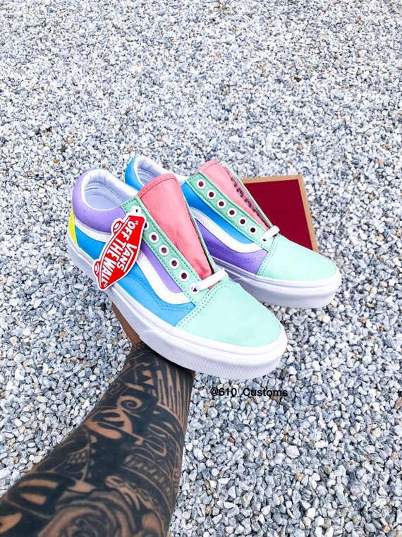 vans old skool pastel