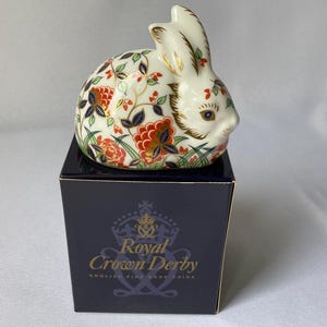 Royal Crown Derby Meadow Rabbit - Etsy