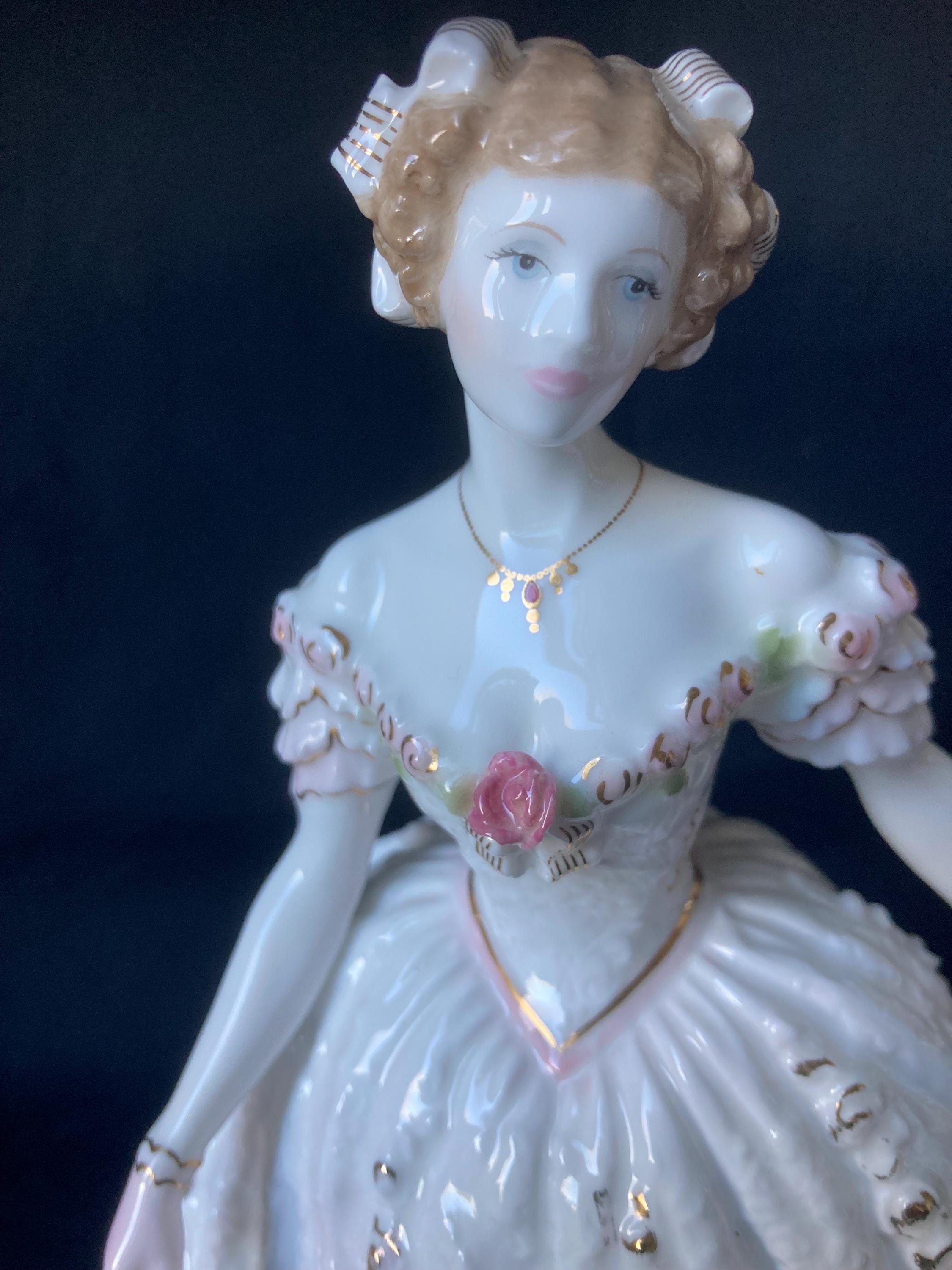 Royal Worcester Sweetest Valentine Bone China Figurine, Limited