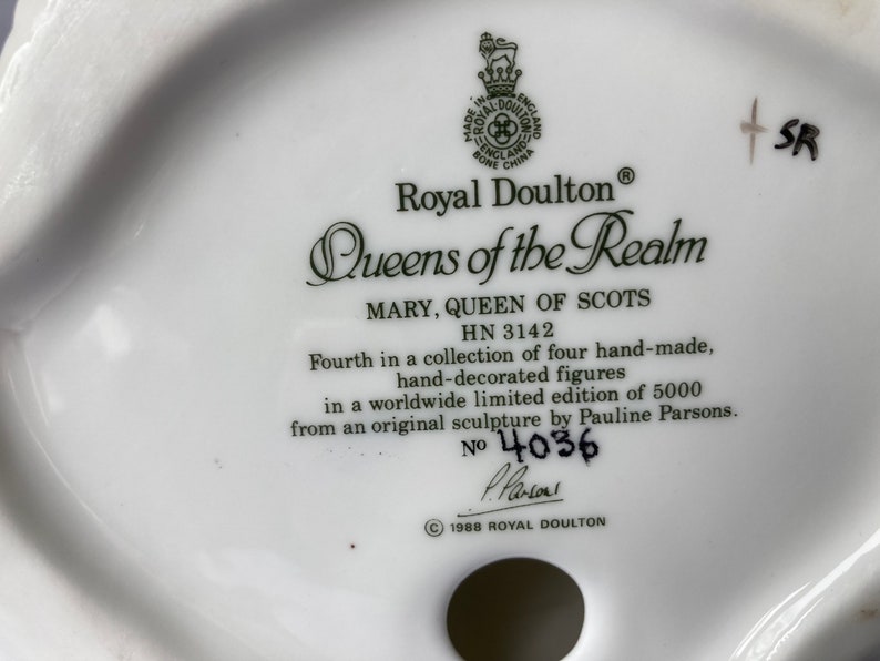 Vintage Royal Doulton , Limited Edition, Queens of the Realm , Called
