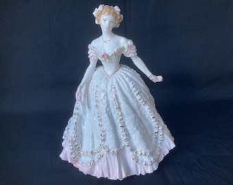 Vintage Royal Worcester Sweetest Valentine Figurine, Limited