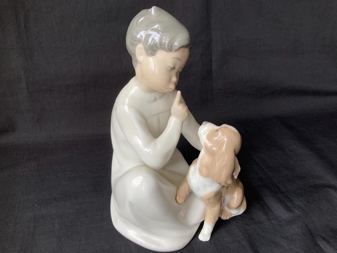 Lladro Porcelain Boy And Dog Figurine Pastel Gloss Finish Etsy Lladro Porcelain Boy And Dog Figurine Pastel Gloss Finish Etsy