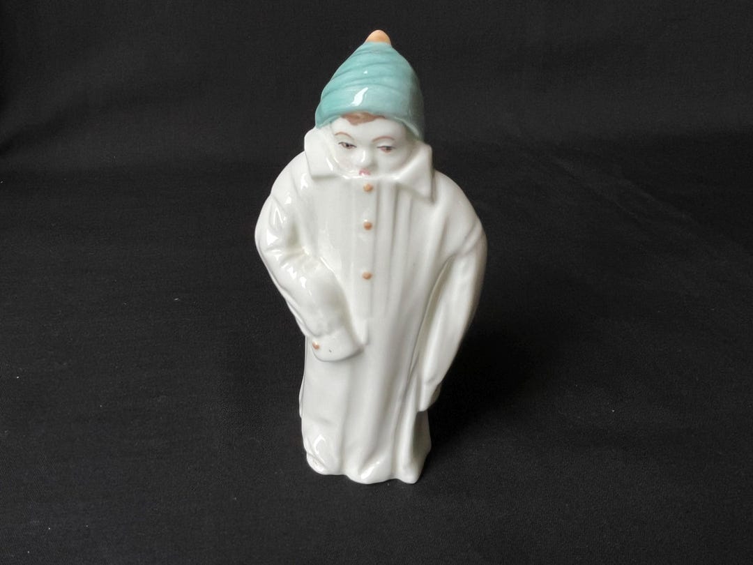 Vintage Royal Worcester Bone China Candle Snuffer: 
