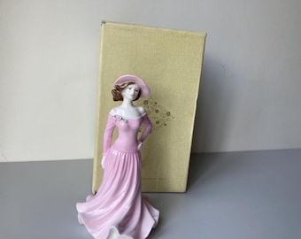 Coalport “lady of Rose Blossom” Figurine, 8.5