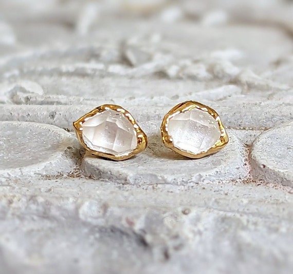 Diamond hot sale birthstone earrings