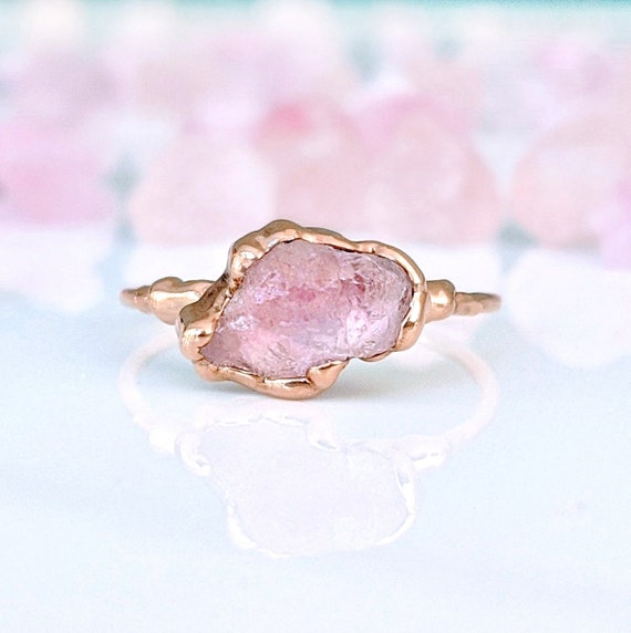 Raw Pink Quartz Ring, Raw Rose Quartz Ring, Raw Crystal Silver Ring,  Natural Uncut Gemstone Ring, One of Kind Ring, Rose Quartz Jewelry - Etsy | Rose  quartz ring, Rose quartz jewelry,