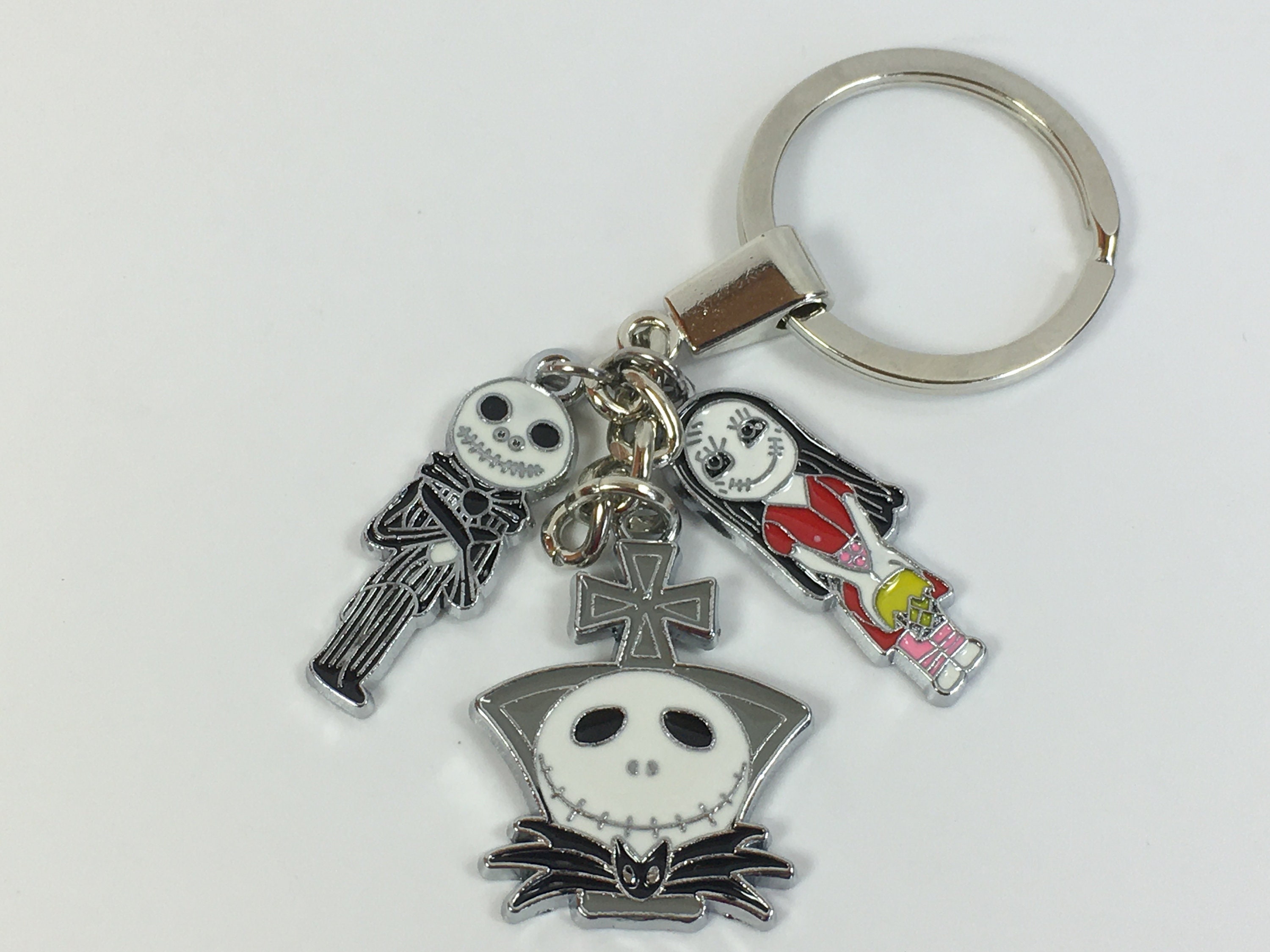 Jack Skellington Keyring the Nightmare Before Christmas Etsy UK