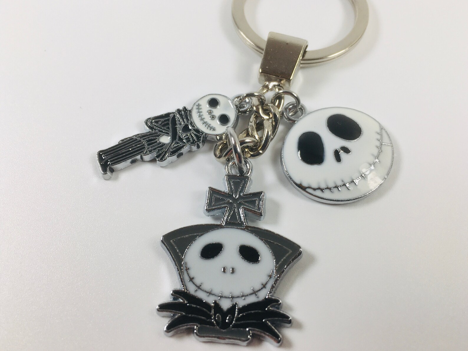 Jack Skellington The Nightmare Before Christmas Keyring Jack Etsy