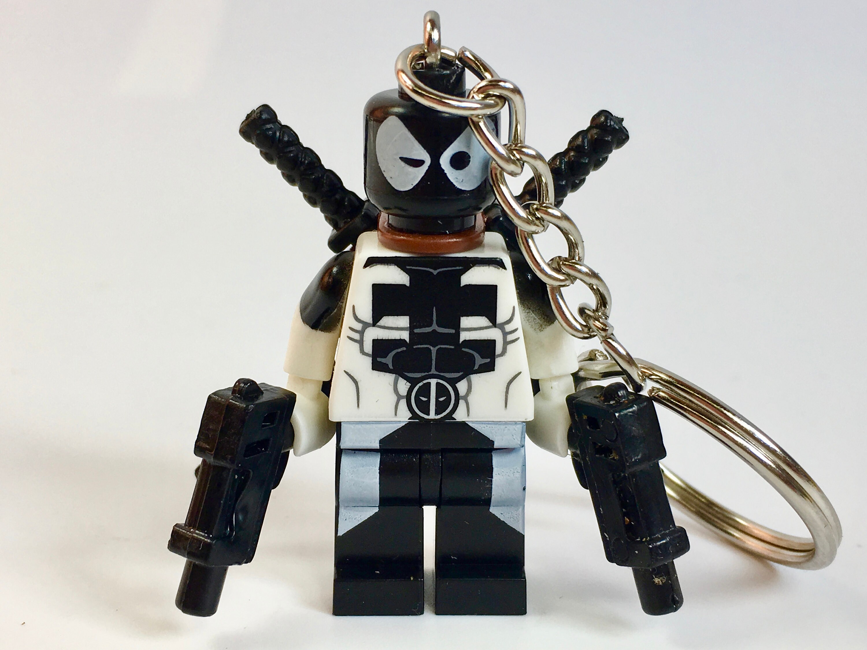 deadpool lego keyring