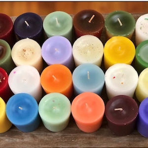 Hand Poured Votive Candles - Choose Your Own Scent - Top Quality Fragrance. GREAT SCENT THROW! - 4.50 per votive, minimum of four votives.