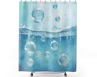 Rideaux de douche bulles magiques