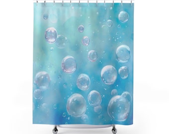 Rideaux de douche Rising Bubbles