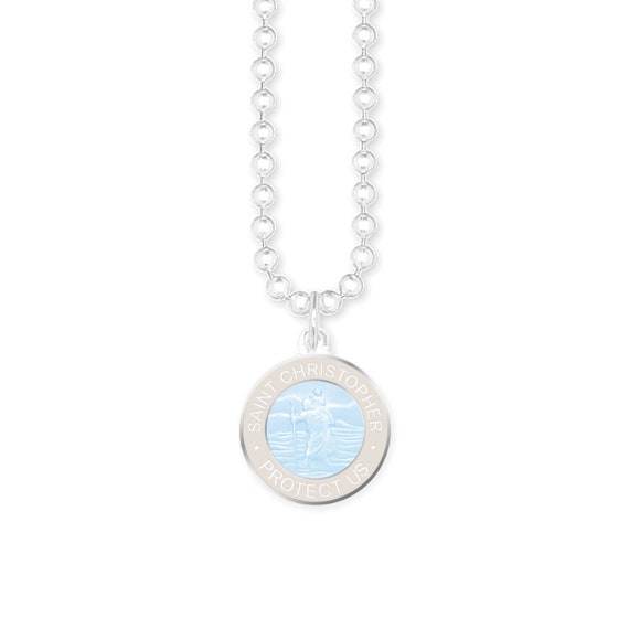 Tiffany st christopher medal best sale