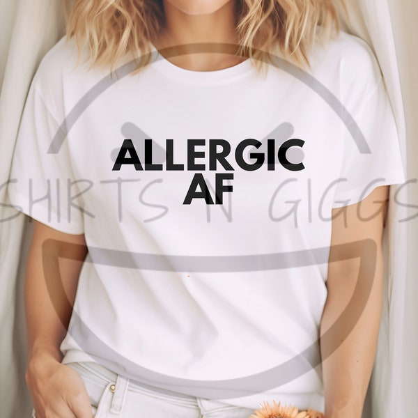 Allergic AF T-Shirt | Wear Teal May, Kids with Food Allergies, Food Allergy Awareness, Advocate, Support, Empower, Food Allergies,