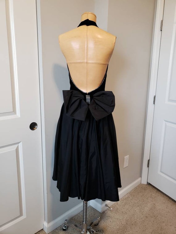 80s evening gown