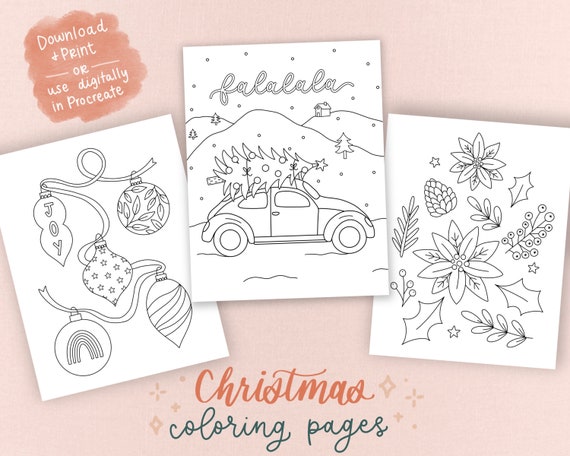 Color Your Christmas 3 In 1 Coloring Book: Color, Cut and Give! The Perfect Personalized Holiday Or Christmas Cards for The People You Love! Includes 46 Festive Coloring Pages and 20 Bonus Gift Tags! Perfect for Children of All Ages and Adults Too! [Book]