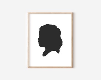 Heirloom Silhouette Custom Portraits