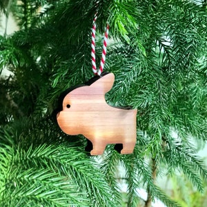 French Bulldog Ornament / Dog Christmas / Dog Sympathy / Decor / Knickknack / Dog Gift / Dog Celebration / Dog Party / Boston Terrier / Pug