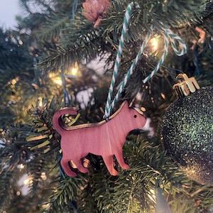 Cat Ornament (Cat Christmas, Cat Sympathy, Cat Decor, Cat KnickKnack, Cat Celebration, Kitten Party) Feline Decor