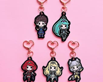 ニア ゼノブレイド2 / 約2インチ 両面クリアアクリルチャーム - Etsy 日本