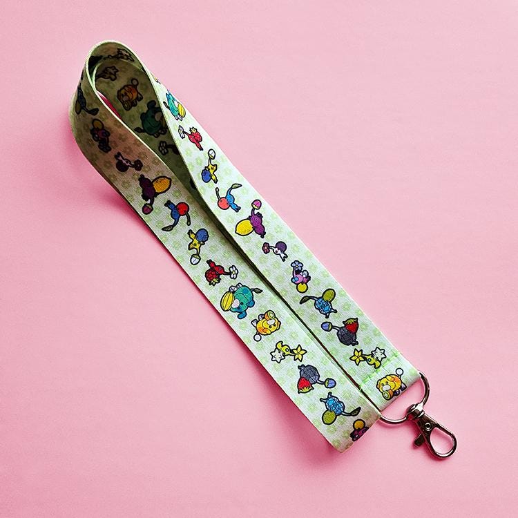Pikmin lanyard - Etsy 日本