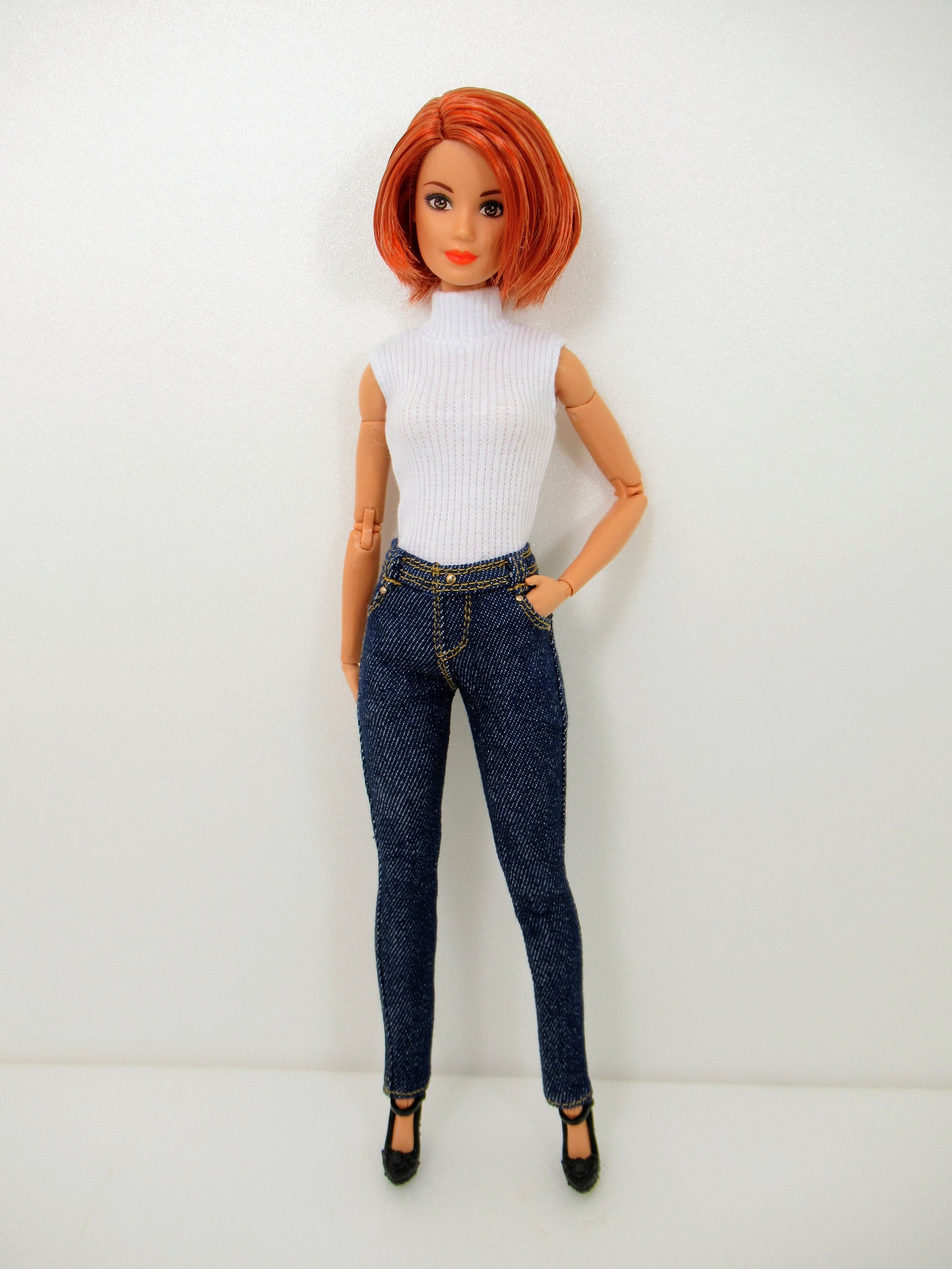 Barbie clothes Barbie Jeans Denim pants for Barbie doll M2M Etsy