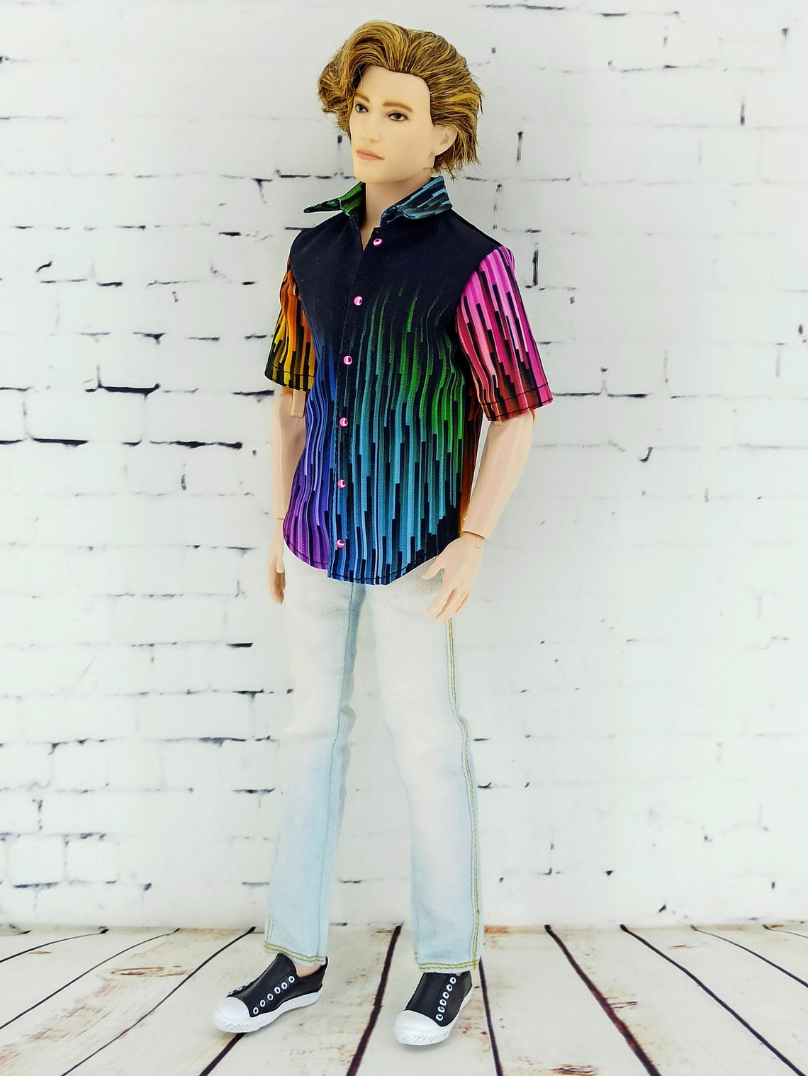 ken doll mesh shirt