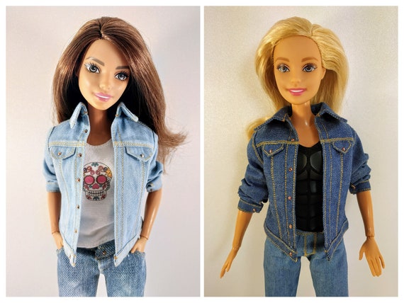 barbie denim jacket