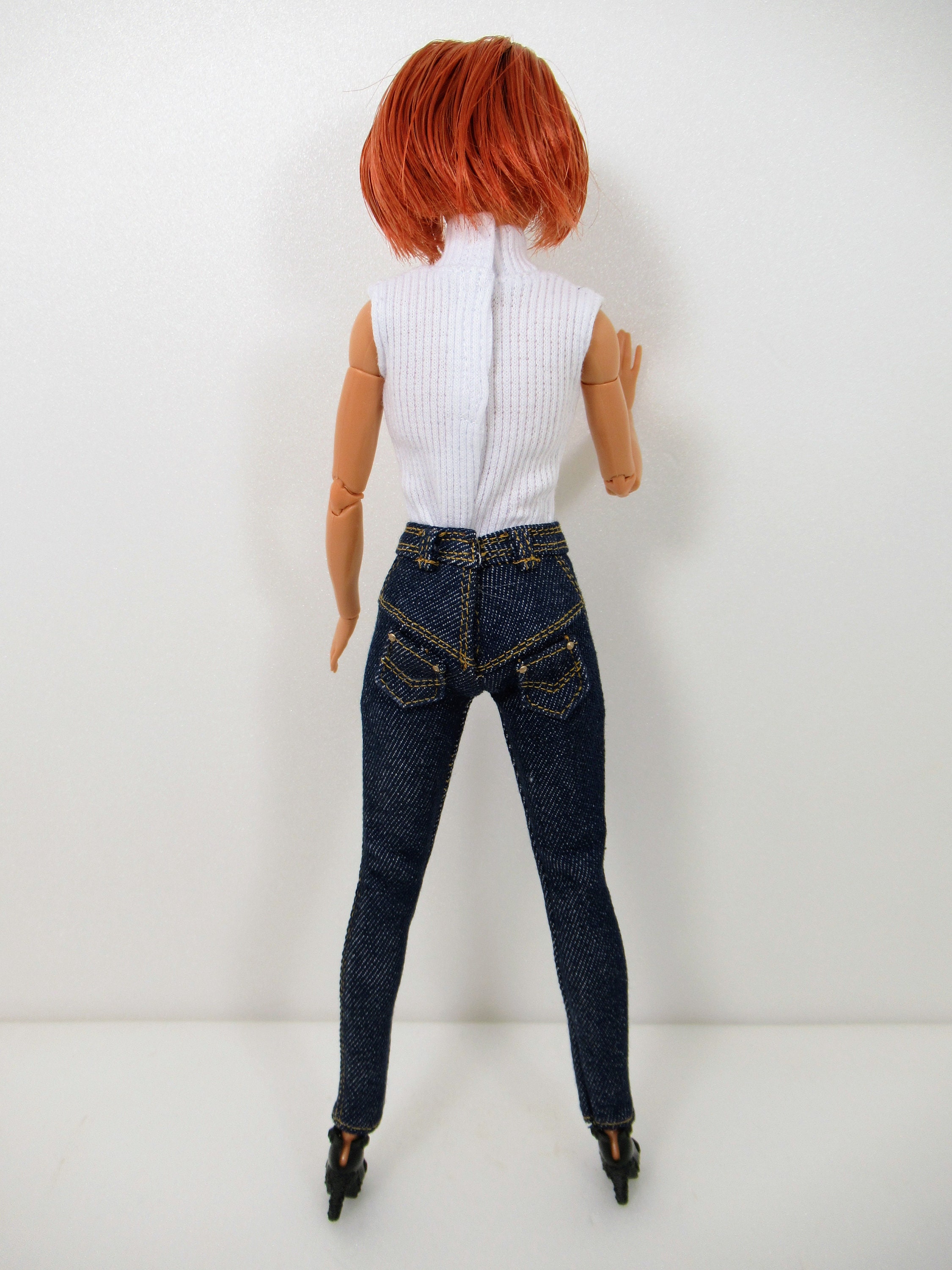 Barbie clothes Barbie Jeans Denim pants for Barbie doll M2M Etsy