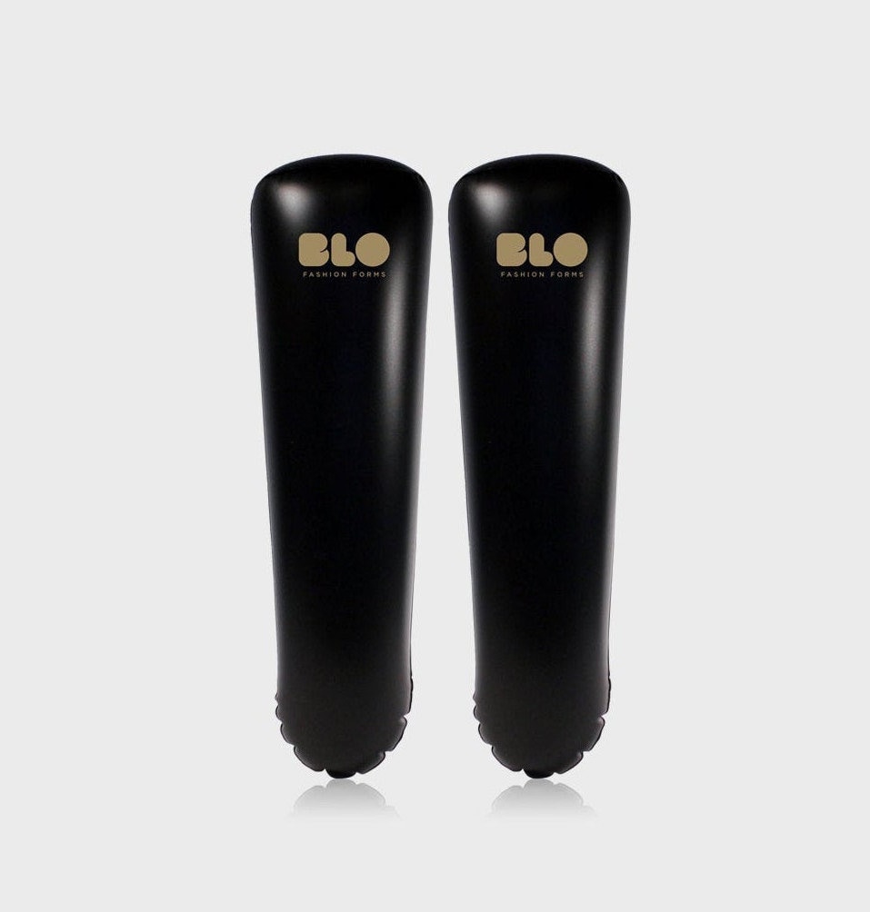 Set of 4 / Inflatable Plastic Boot Stand Holder Insert Shapers 15