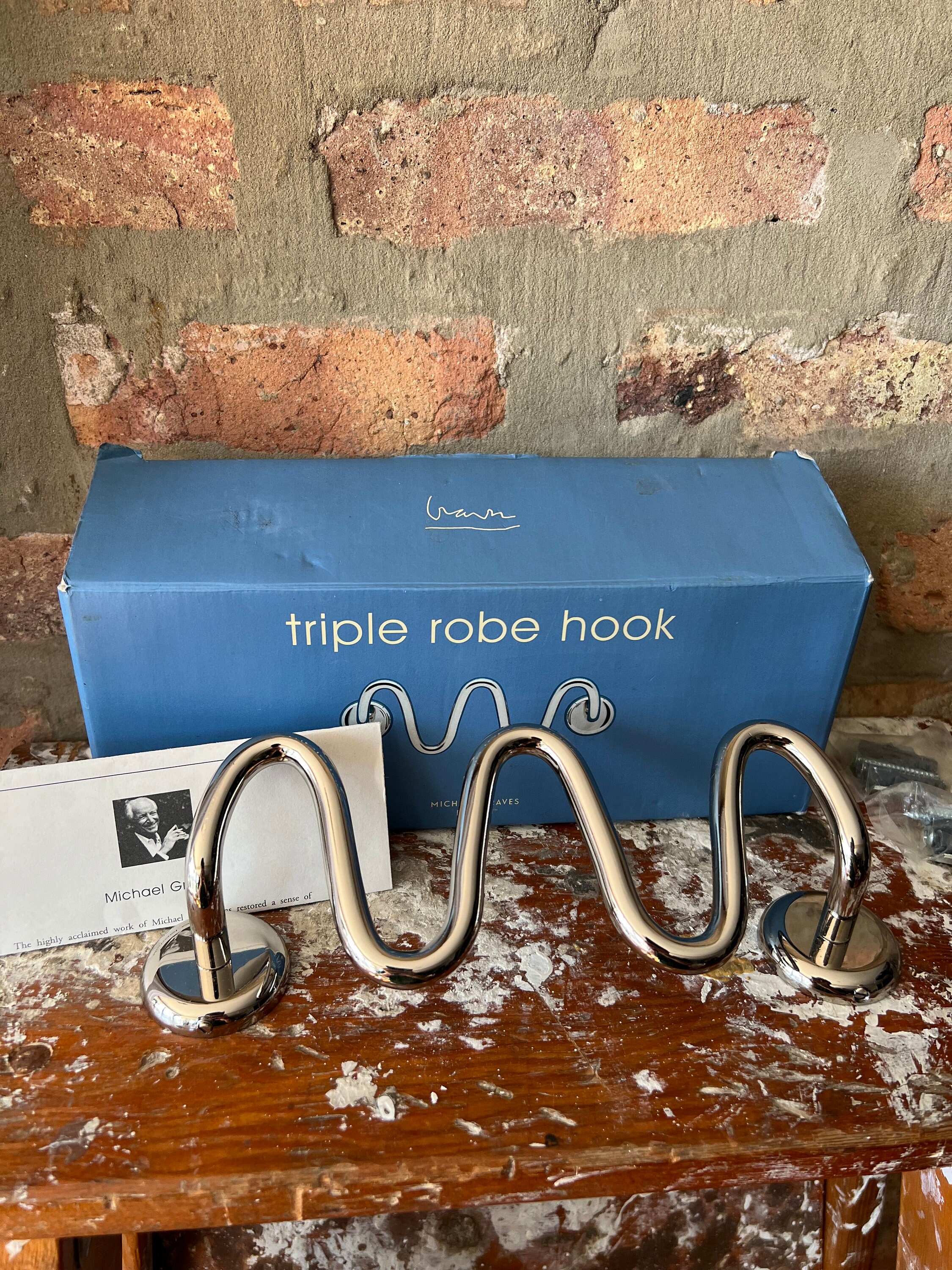 Triple robe hook hotsell