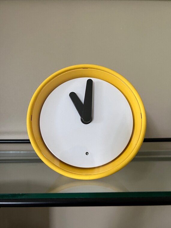 Vintage Ikea Stolpa Illuminating Table Clock Etsy